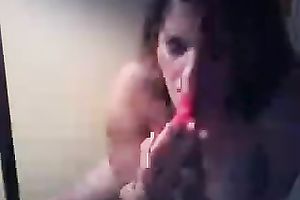 My curvaceous brunette mother I'd like to fuck want to play with her toy