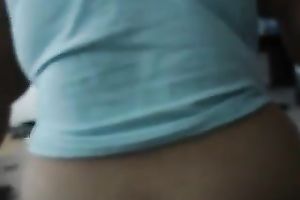 My plump black cock sluts sucks and rides my schlong and lets me cum on her face