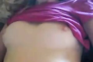 Creampie for the shaved pink love tunnel of my girlfriend