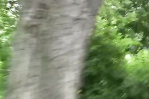 Public pissing movie scene with naughty brunette hair milf Elizabeth