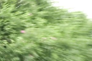 Public pissing movie scene with naughty brunette hair milf Elizabeth