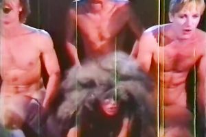 Dirty ratty harlots have pervert fuckfest hammering with old freaks