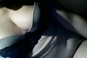 Italian mother I'd like to fuck flashes her mounds and rubs her soaked wet crack