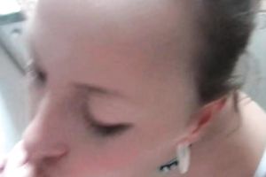 Fresh legal age teenager sweetheart is smokin' by the window teasing webcam