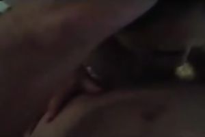 Gorgeous youthful sub sucks my friend's cock in her bedroom