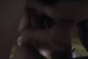 Gorgeous youthful sub sucks my friend's cock in her bedroom