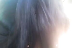 Getting my large schlong sucked remarcably well in a car