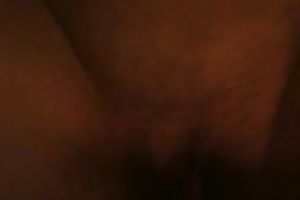 My sultry white girlfriend masturbates with a sextoy 1st