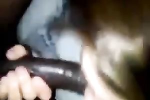 I love large dark knobs and this dude's cock is fucking biggest