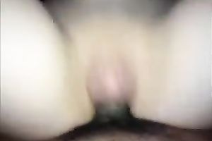 Horny floozy acquires her hairless twat banged by dark guy