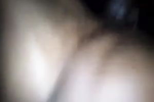 My dark BF eats my poontang after fucking it from behind