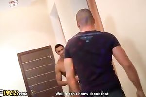 Mulatto boyfriend tries satisfy two sex-crazy lesbo girlfriends