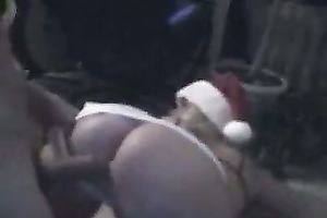 Hottie bows over to get her love tunnel gangbanged hard