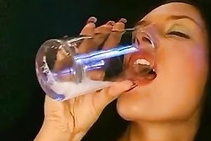 These cock crazed strumpets have a powerful desire to be fed with cum