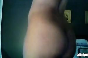 Lustful cutie shows off her large bazookas on the cam