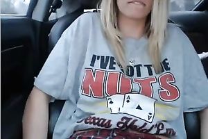 She doesn't mind flashing her meatballs and bald coochie