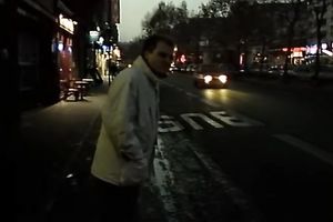 Dirty brunette hair student receives golden shower after hardcore fuck session