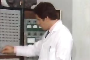 Slutty and messy doxy with precious body sucks the jock