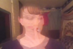 Cigarette smokin' cuties make my jock tingle with passion