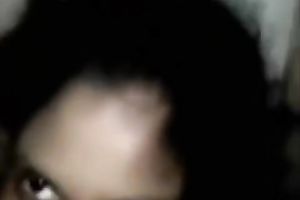 Naughty Indian sweetie receives nailed and gives head to her dude