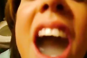 White honey acquires gangbanged in her hawt and miniature throat