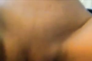 Young sexy brunette hair doxy rides my cock with excitement