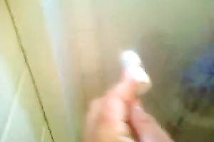 I could see my spicy hawt BBC slut showering for hours