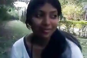 Pretty Indian honey lets me touch her bra buddies in POV movie
