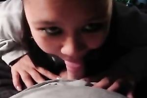 Cute legal age teenager latina girlfriend gives me head in my dorm room