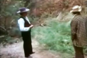 Cowboy acquires laid with cute but brazen hussy at the barnyard