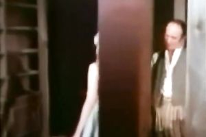 Cowboy acquires laid with cute but brazen hussy at the barnyard