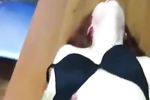 My lewd GF is truly into having sex in cowgirl position