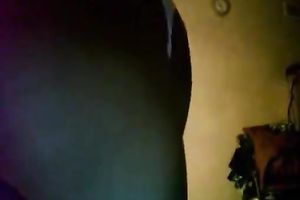 Big ass ebony gangsta BBC slut shakes her bubble wazoo on livecam