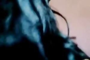 Cute Indian youthful playgirl gobbles my powerful shlong on web camera