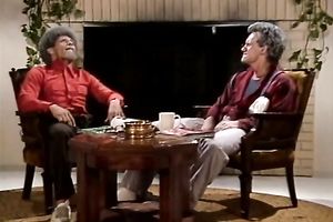 Slutty golden-haired floozy is fucked bad in double penetration act