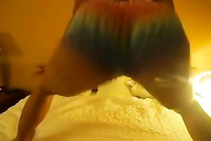 Homemade episode with 2 ebon girls shaking their butts