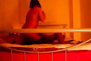 Indian fellow copulates white girl in their hotel room