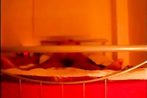 Indian fellow copulates white girl in their hotel room