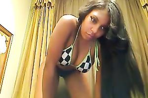 Watch my fresh livecam ebon girlfriend stripping for me
