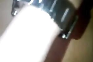 Sizzling sexy dark brown strumpet gives me excellent head