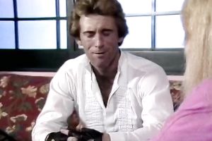 Handsome fellow eating breathtaking blondie's hairy cookie and rectal hole