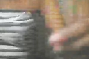 This Asian chick is not enthusiastic about showing her mangos