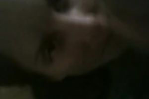 Shy and hot dilettante teen girlfriend getting facialized