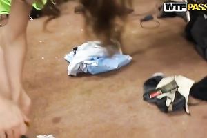 Kinky amateur wife blows and acquires her vagina fingered and drilled