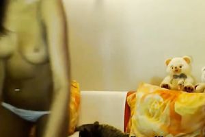 Busty Latina Teen Masturbating her Tight Cunt