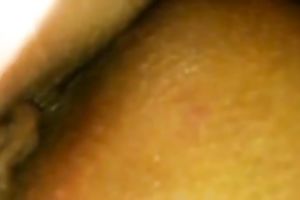 Close up homemade movie scene with me rubbing my moist bald crotch