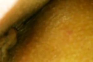 Close up homemade movie scene with me rubbing my moist bald crotch