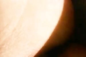 Close up homemade movie scene with me rubbing my moist bald crotch