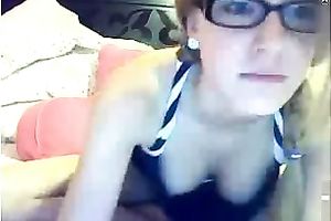 My slim coed flashes her natural melons during the time that we talk in livecam chat