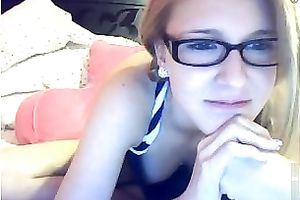 My slim coed flashes her natural melons during the time that we talk in livecam chat